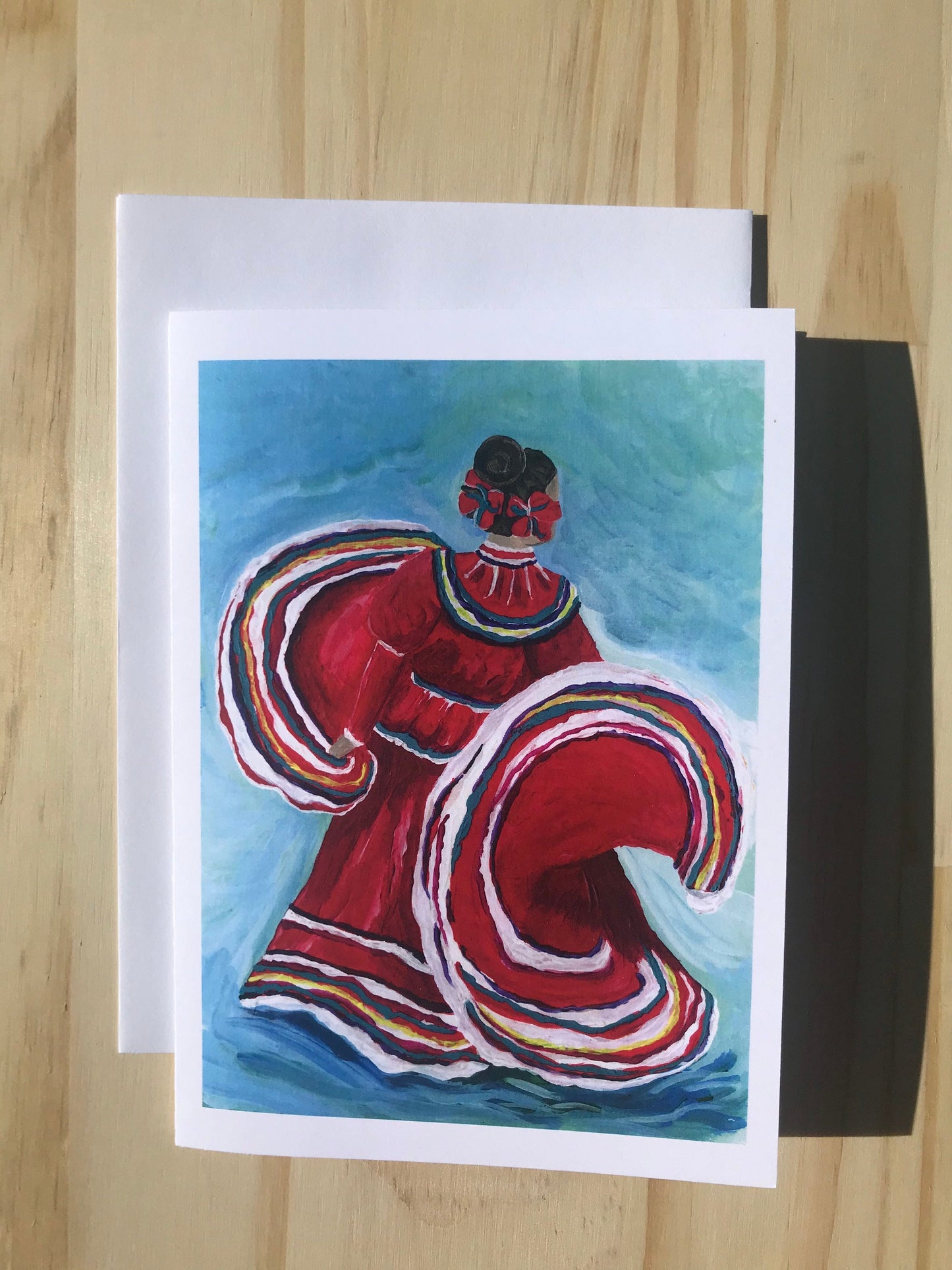 Greeting cards Ballet Folklorico Dancer